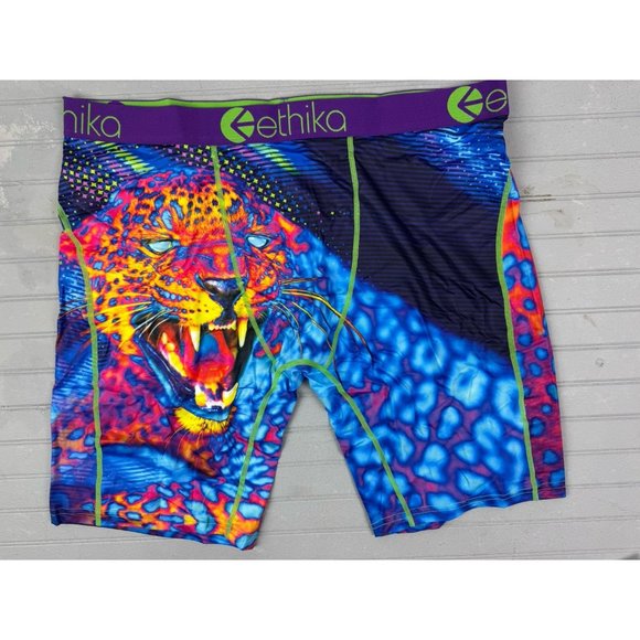 Ethika Size 2XL Mens Boxer Briefs The Staple Tiger - Picture 1 of 4